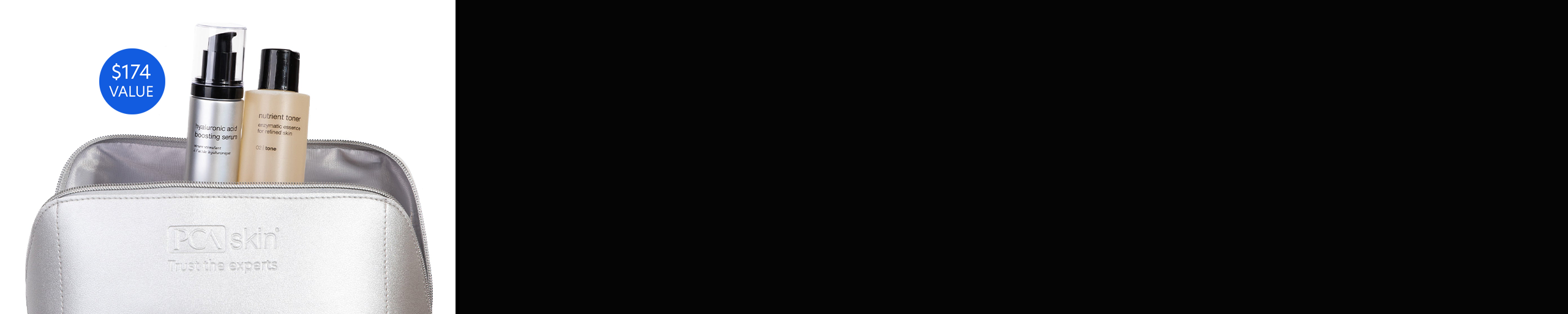 Homepage promotional banner